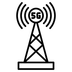 5G Antenna icon