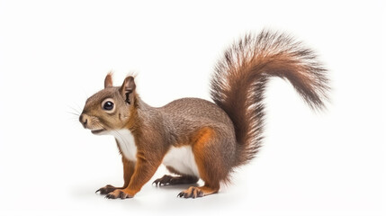 Naklejka premium Beautiful young Squirrel