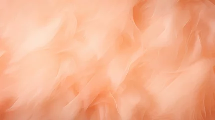 Fototapeten Closeup of a Peach Fuzz colored backdrop with a subtle ombre effect, adding depth and dimension to the overall presentation. © Justlight