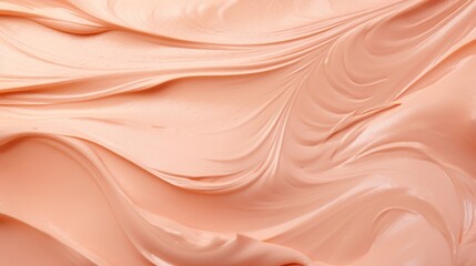 Closeup of a delicate pastel peach background, evoking a sense of tranquility and peace with its Peach Fuzz tones.