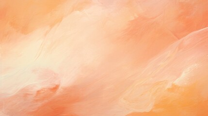 Minimalistic view of a muted peach colored background with delicate strokes of Peach Fuzz overlay.
