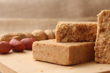Sweet made from 