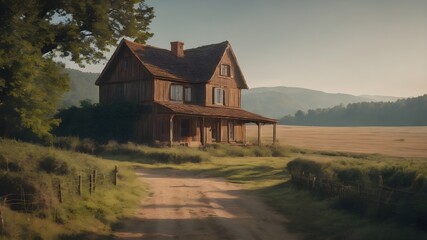 Vintage Landscape Background Very Cool