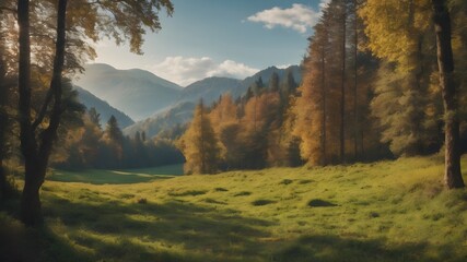 Vintage Landscape Background Very Cool