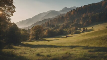 Vintage Landscape Background Very Cool