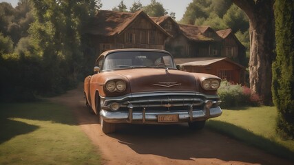 Vintage Landscape Background Very Cool