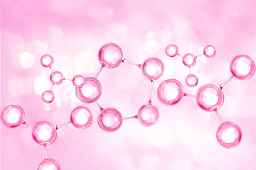 pink molecule