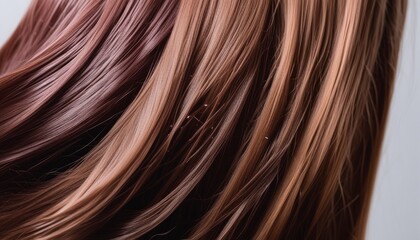 Fototapeta premium A woman with brown hair