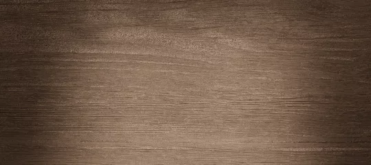 Tuinposter Wood background blend with gray-brown gradient rough effect.  © Komkit