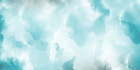 Blue watercolor background