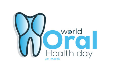 World Oral Health day. background, banner, card, poster, template. Vector illustration.