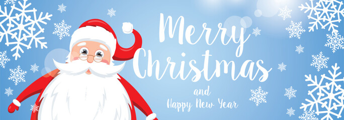 Christmas greeting card. Merry Christmas and happy new year