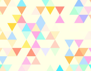 三角の幾何学模様の背景素材　3