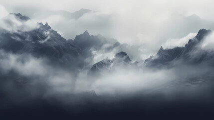Misty Mountain Mirage