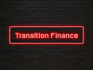 Transition Finance のネオン文字