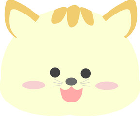 귀여운 고양이 얼굴 cute cat face