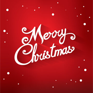 Christmas vector illustration. Christmas greeting card design