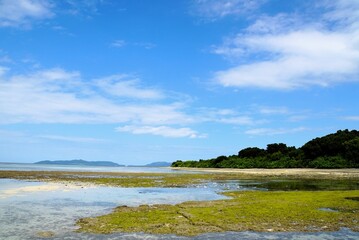 View from West Pier,  Taketomi Island - Okinawa