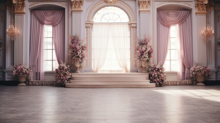 Fototapeta premium Classic wedding background design for your project