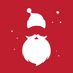 Illustration of Santa Claus vector design