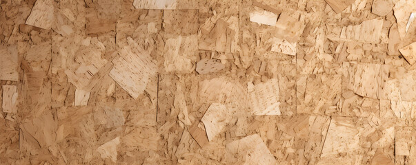 Compressed particle board texture background with wood chips
