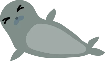 Kussenhoes cute seal animal  © titima157