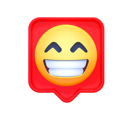 Emoji 3d social media
