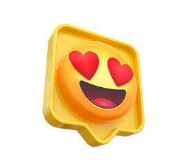 Emoji 3D rendering 