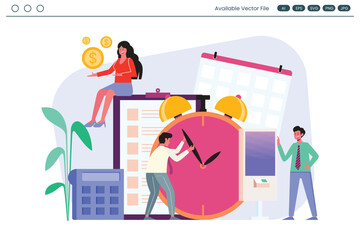 Business Time schedule, Shooping mall,