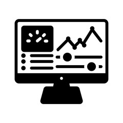 Solid black icon for Admin panel