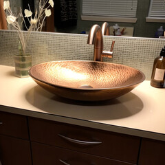 Bathroom Sink. Minimalistic and Aesthetic Interior Designs