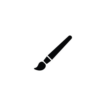Paint Brush icon, Brush sign vector for web site Computer and mobile app