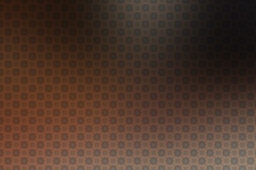 Background with a pattern of hexagons and spotlights in brown colors
