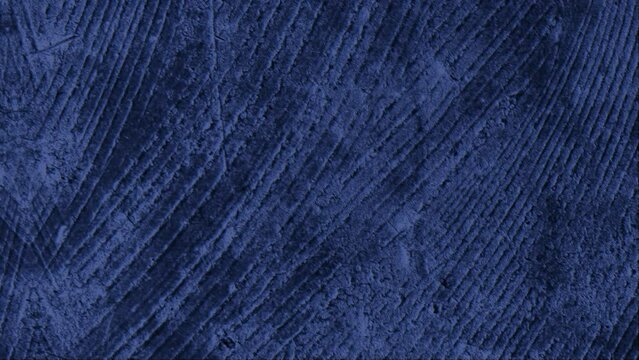 Animation of moving and changing blue texture and copy space on black background
