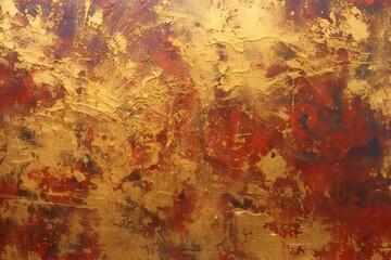 Grunge metal background,  Texture of rusty metal with cracks and scratches