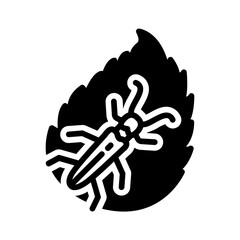 Solid black icon for Acrombie