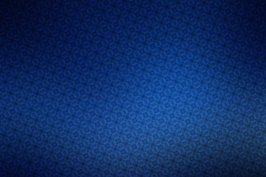 Abstract blue background with a pattern in the center of the image