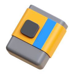 Eraser Tool 3D Icon
