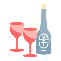 Champagne Icon