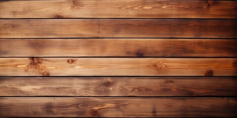 Naklejka premium Freshly cut wooden planks placed in a lined pattern
