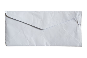 Old white envelope