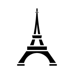 eiffel tower vector icon