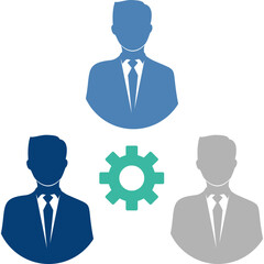 Group of Businessman Icon