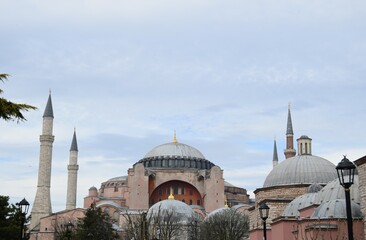 Fototapeta na wymiar Great mosques in Istanbul