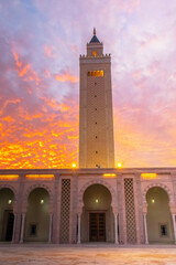 Mosque Malik ibn Anas in Carthage, Tunisia, North Africa