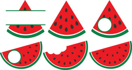 Watermelon Slices - Watermelon Illustration