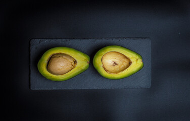 Healthy ripe avacado for proper nutrition and vigaterians, avacado for nutrition of athletes,...