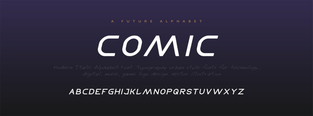 Technology science font, digital cyber alphabet made space future design, Latin lowercase letters A, B, C, D, E, F, G, H, I, J, K, L, M, N, O, P, Q, R, S, T, U, V, W, X, Y, Z and Arab numerals