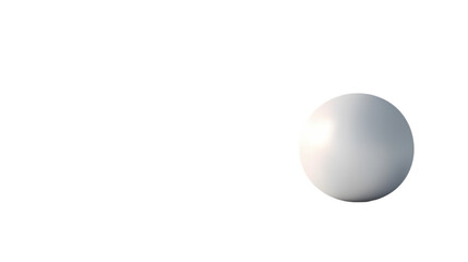 Fototapeta na wymiar Ball isolated on white