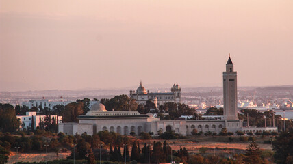 Mosque Malik ibn Anas in Carthage, Tunisia, North Africa